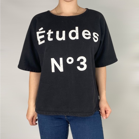 ETUDES‎ Studio N3 Oversized Tee T Shirt - Picture 1 of 7